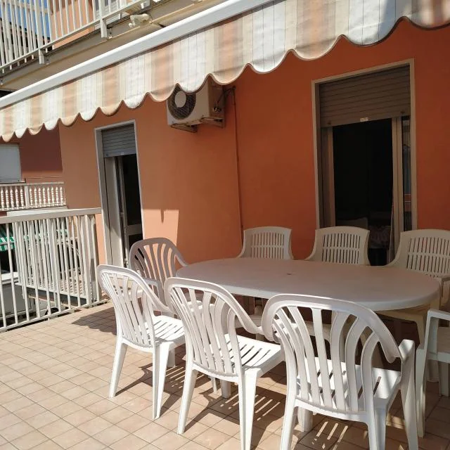 Ampio terrazzo dell’Appartamento 1
