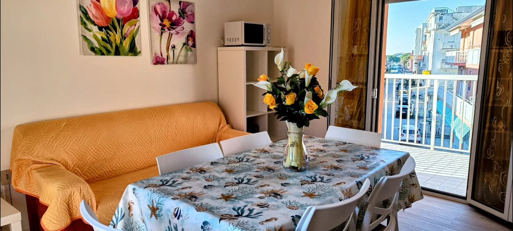 Appartamento 4: Cucina e soggiorno